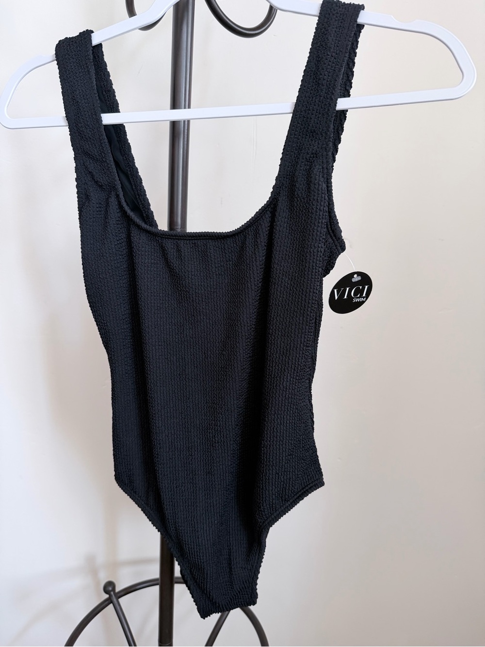 VICI textured one piece swim